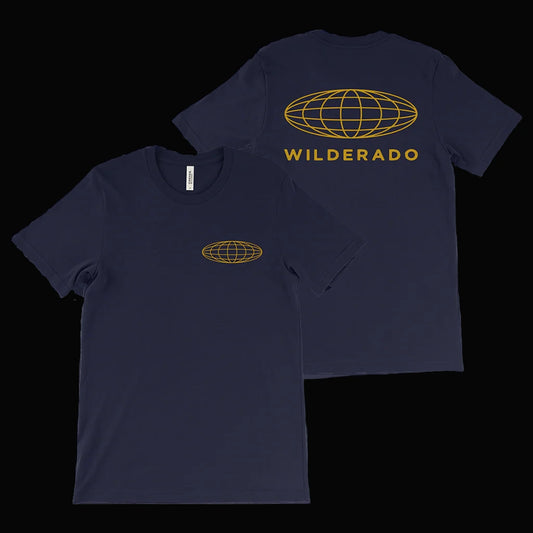 Wilderado Globe Navy Tee