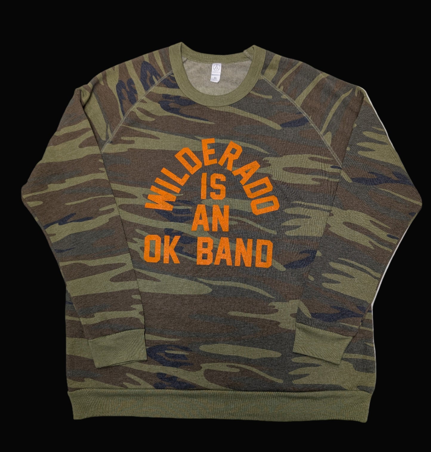Wilderado is an OK band Camo hoodie