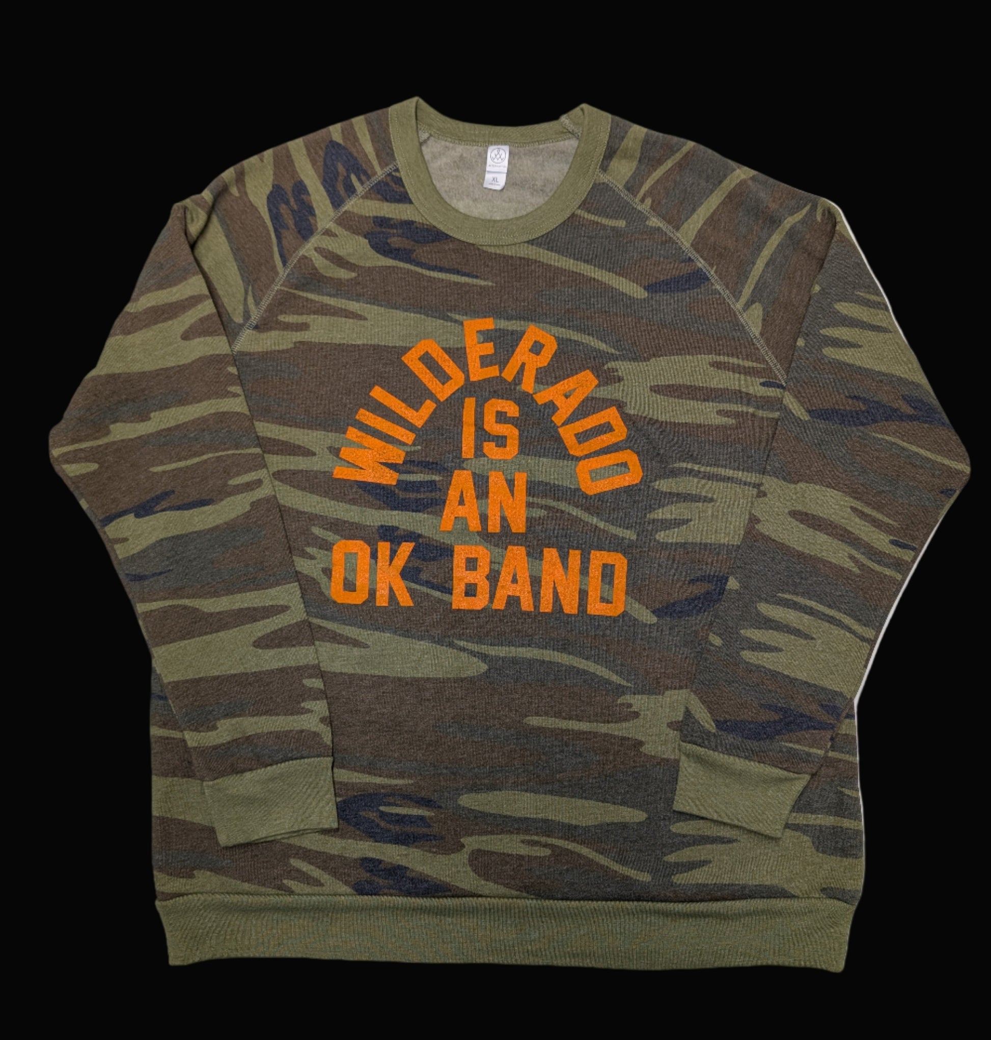 Wilderado is an OK band Camo hoodie